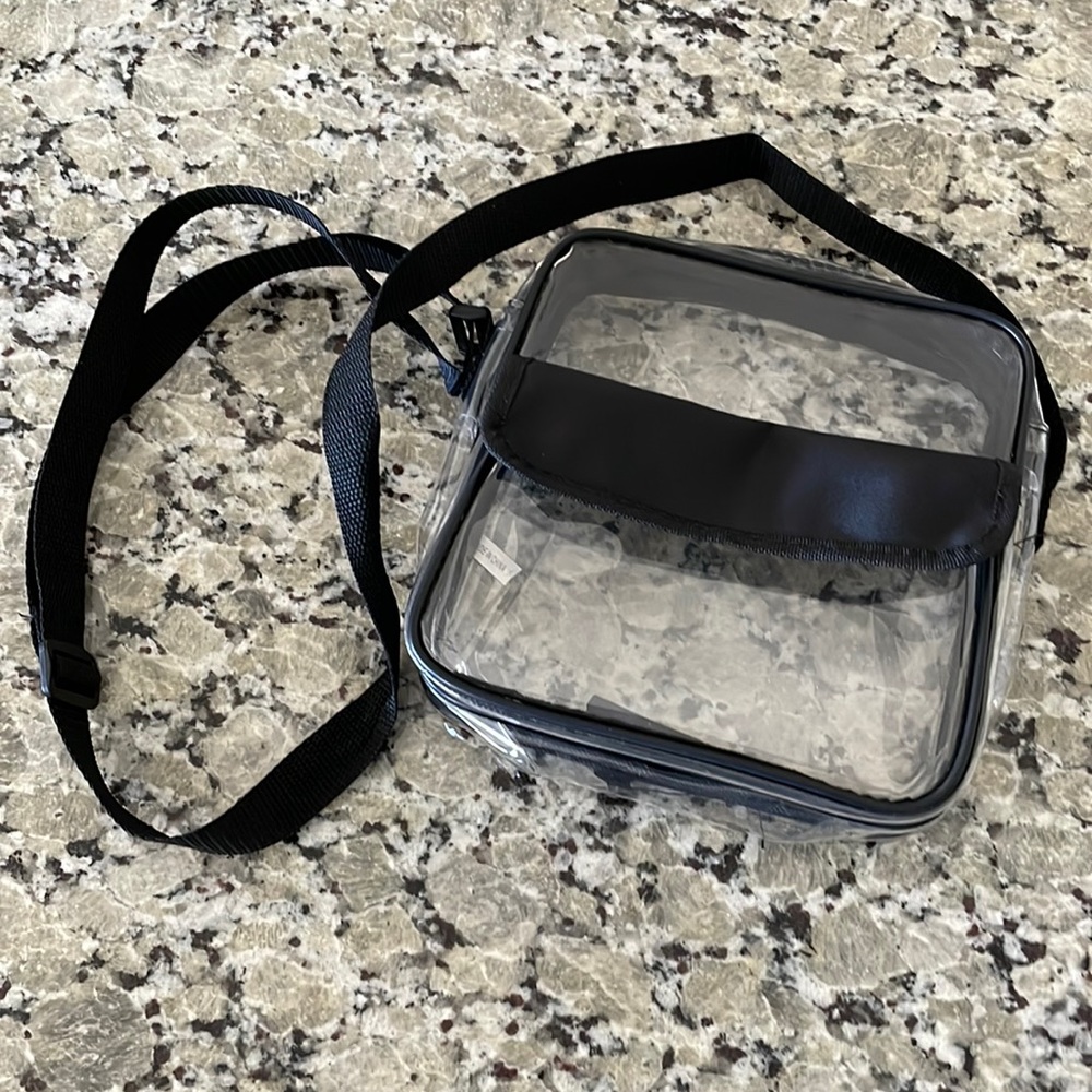 Clear Cross-Body Purse